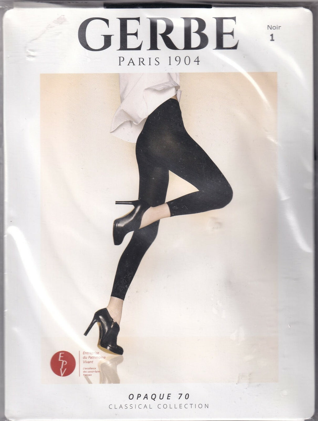 Legging GERBE OPAQUE 70 D Bleu Nuit ou Noir. 5 tailles.