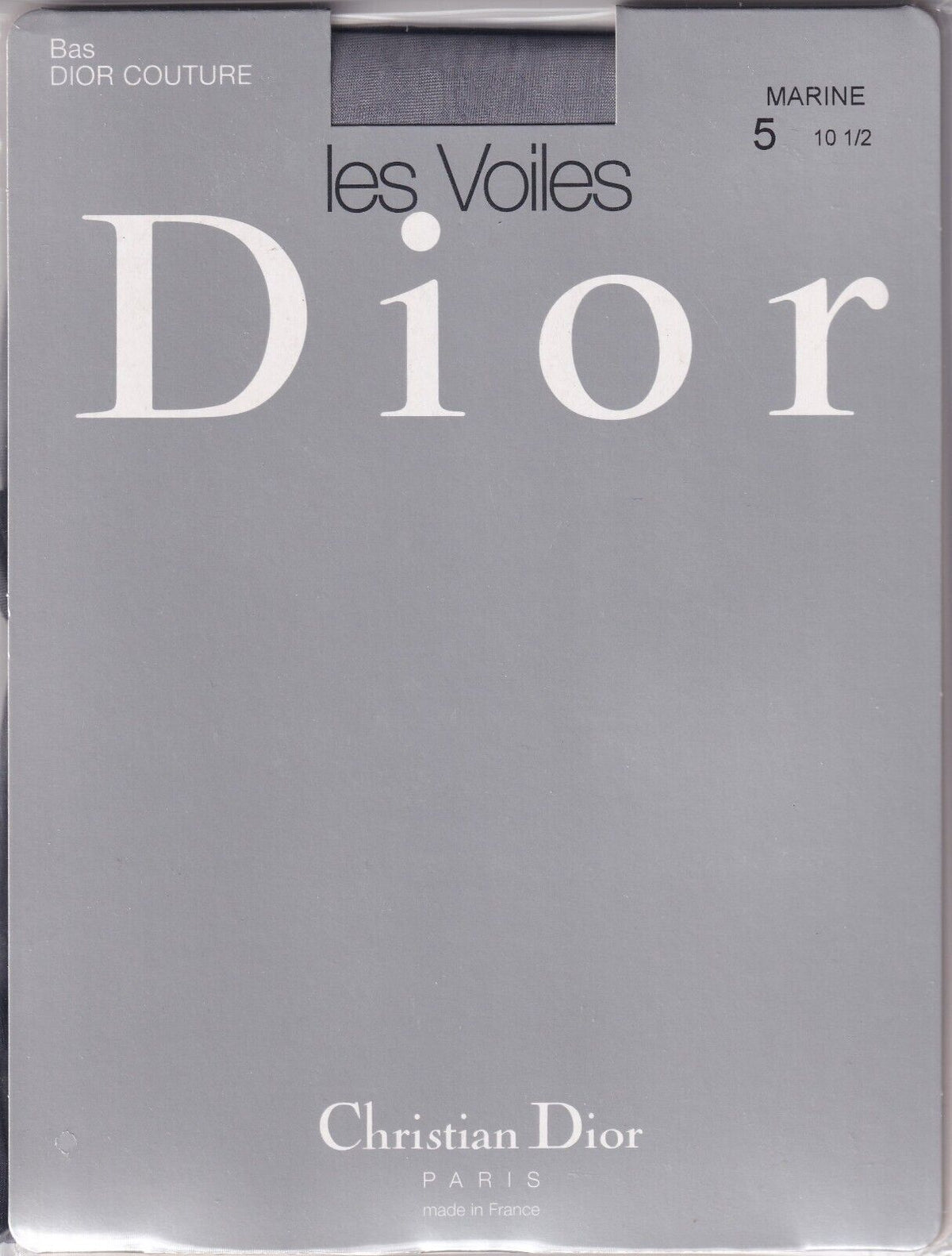 Bas couture DIOR 15 D 3 coloris 3 tailles. Fully Fashioned Stockings