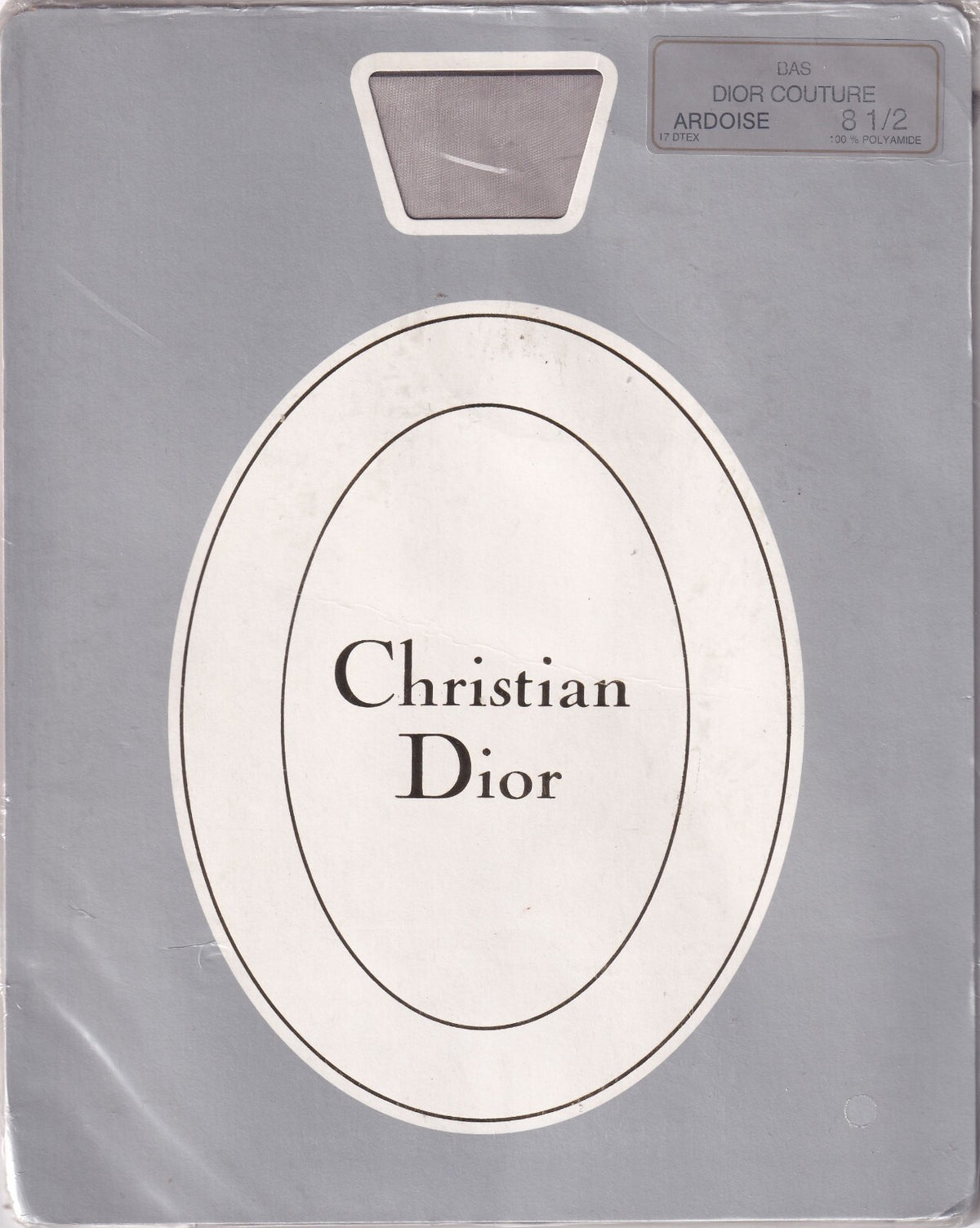 Bas couture DIOR 15 D 2 coloris 3 tailles. Fully Fashioned Stockings