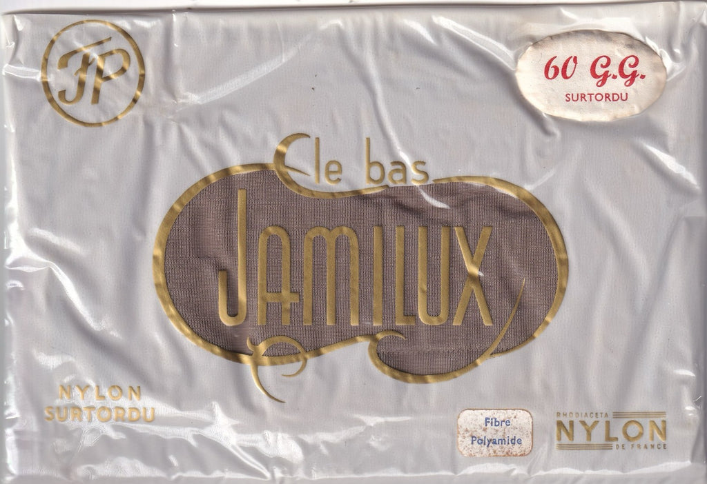 Bas couture JAMILUX 2 coloris. Taille 4. Fully Fashioned Stockings