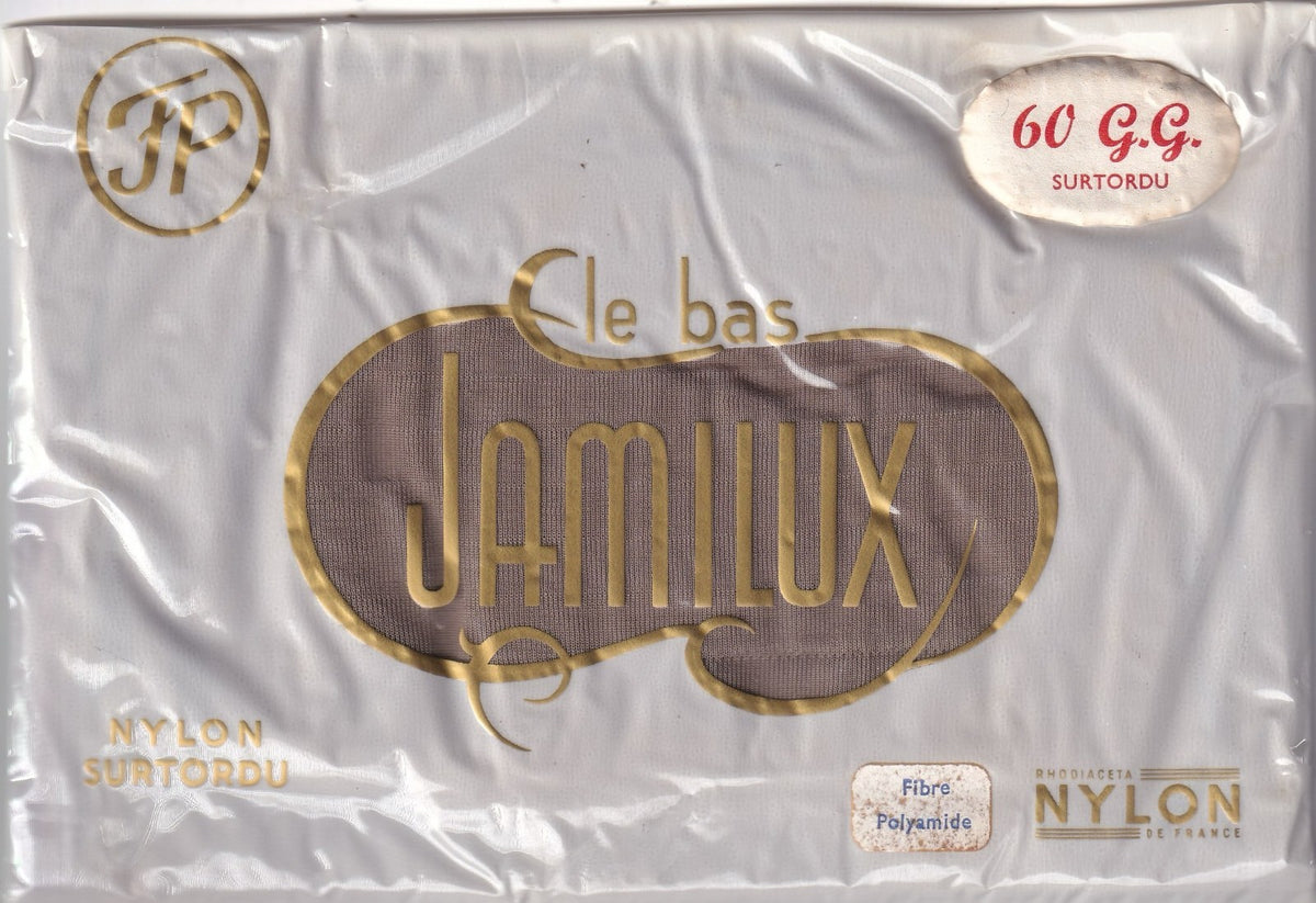 Bas couture JAMILUX 2 coloris. Taille 4. Fully Fashioned Stockings