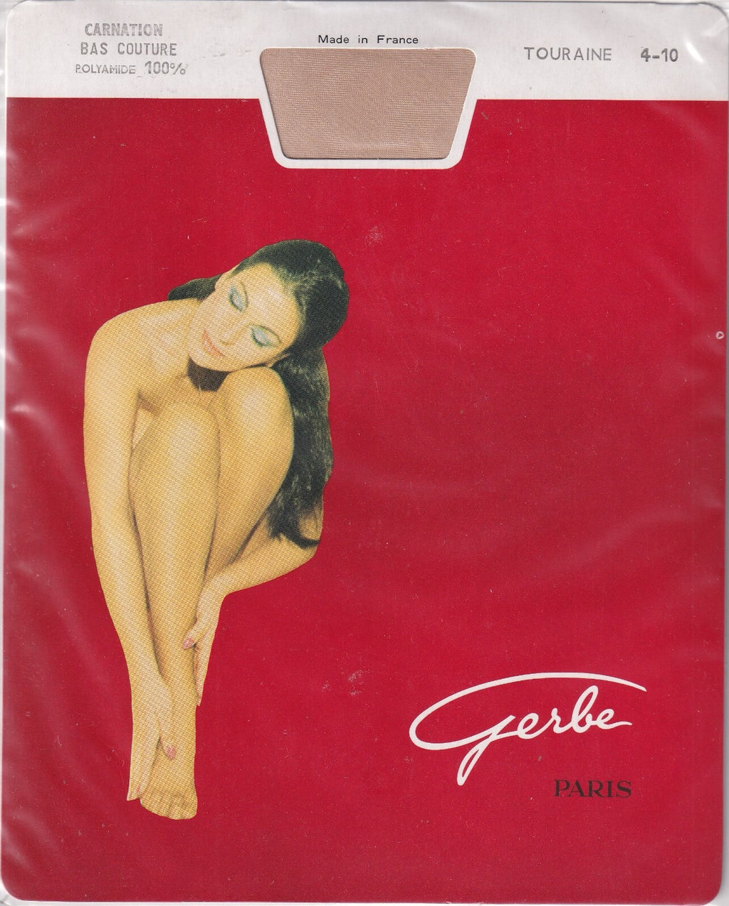 Bas couture GERBE CARNATION 15 D 3 coloris. Fully Fashioned Stockings