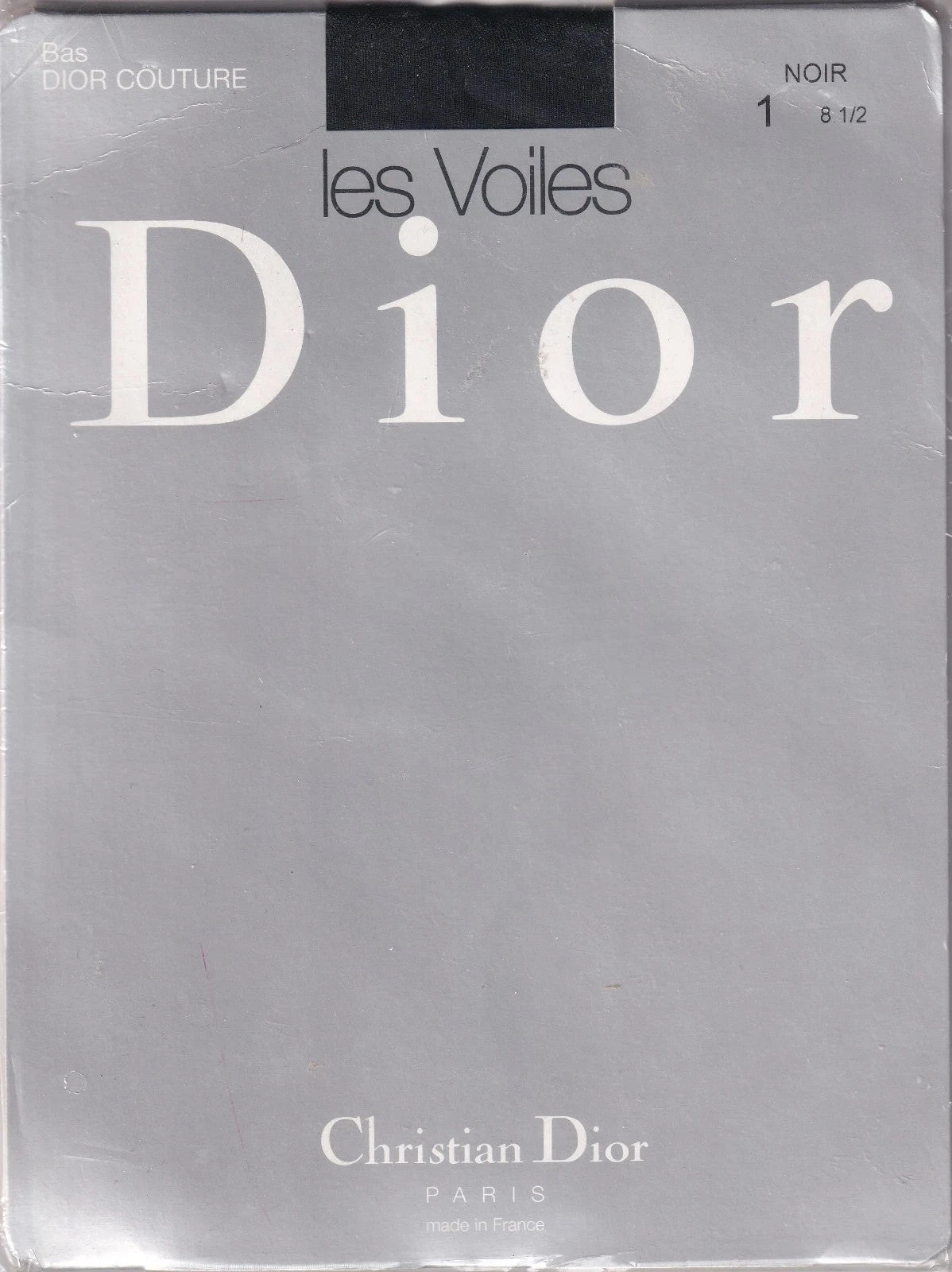 Bas couture DIOR 15 D 3 coloris 3 tailles. Fully Fashioned Stockings