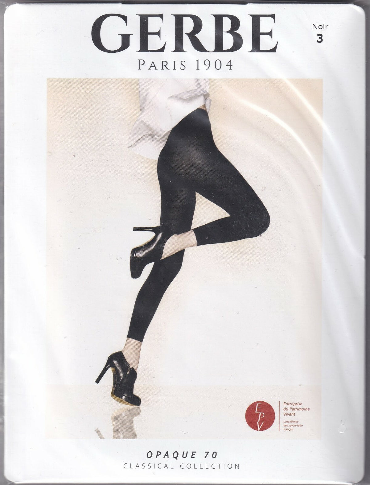 Legging GERBE OPAQUE 70 D Bleu Nuit ou Noir. 5 tailles.