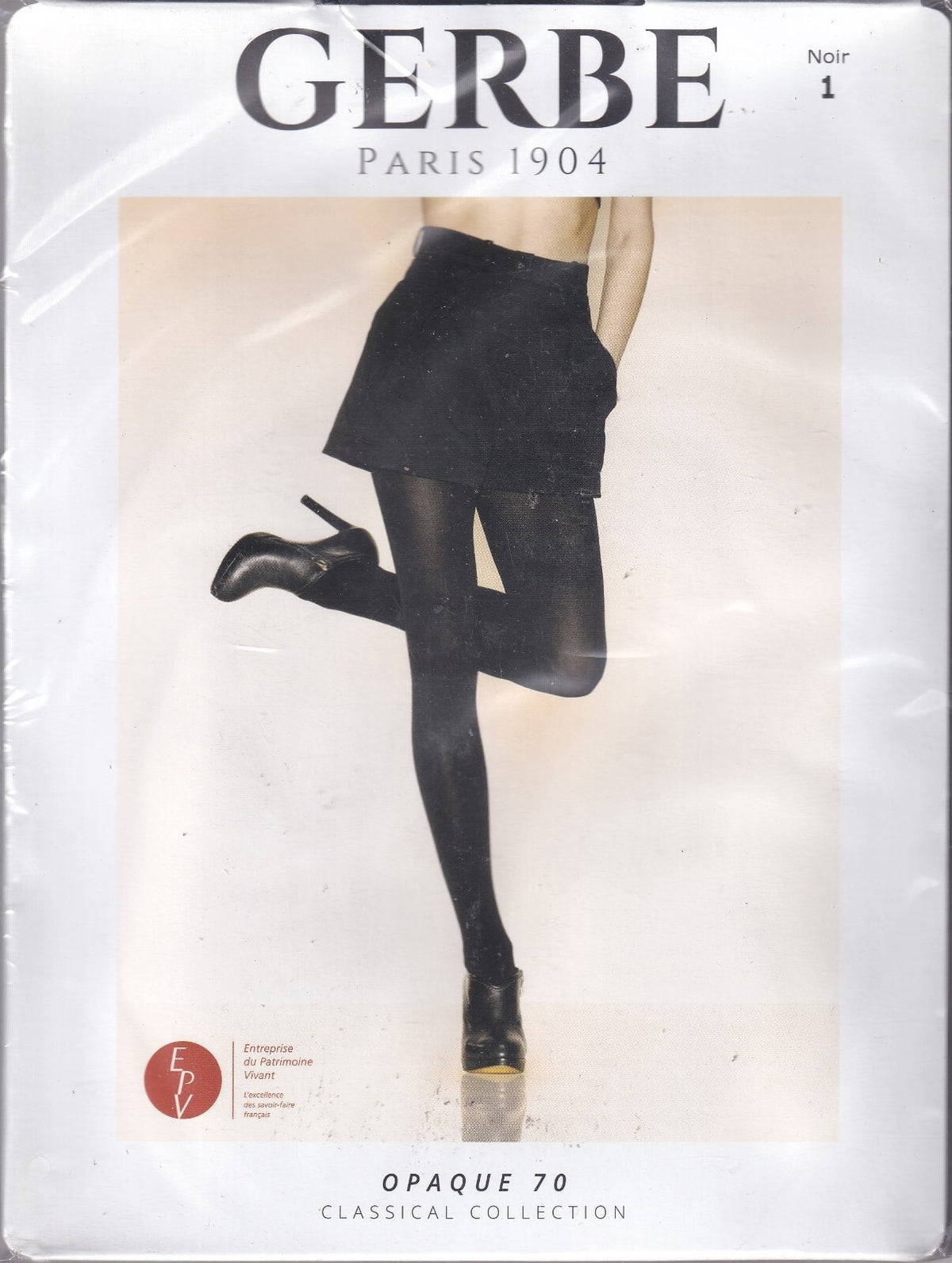 Collant GERBE OPAQUE 70 D 2 coloris 2 tailles. Tights