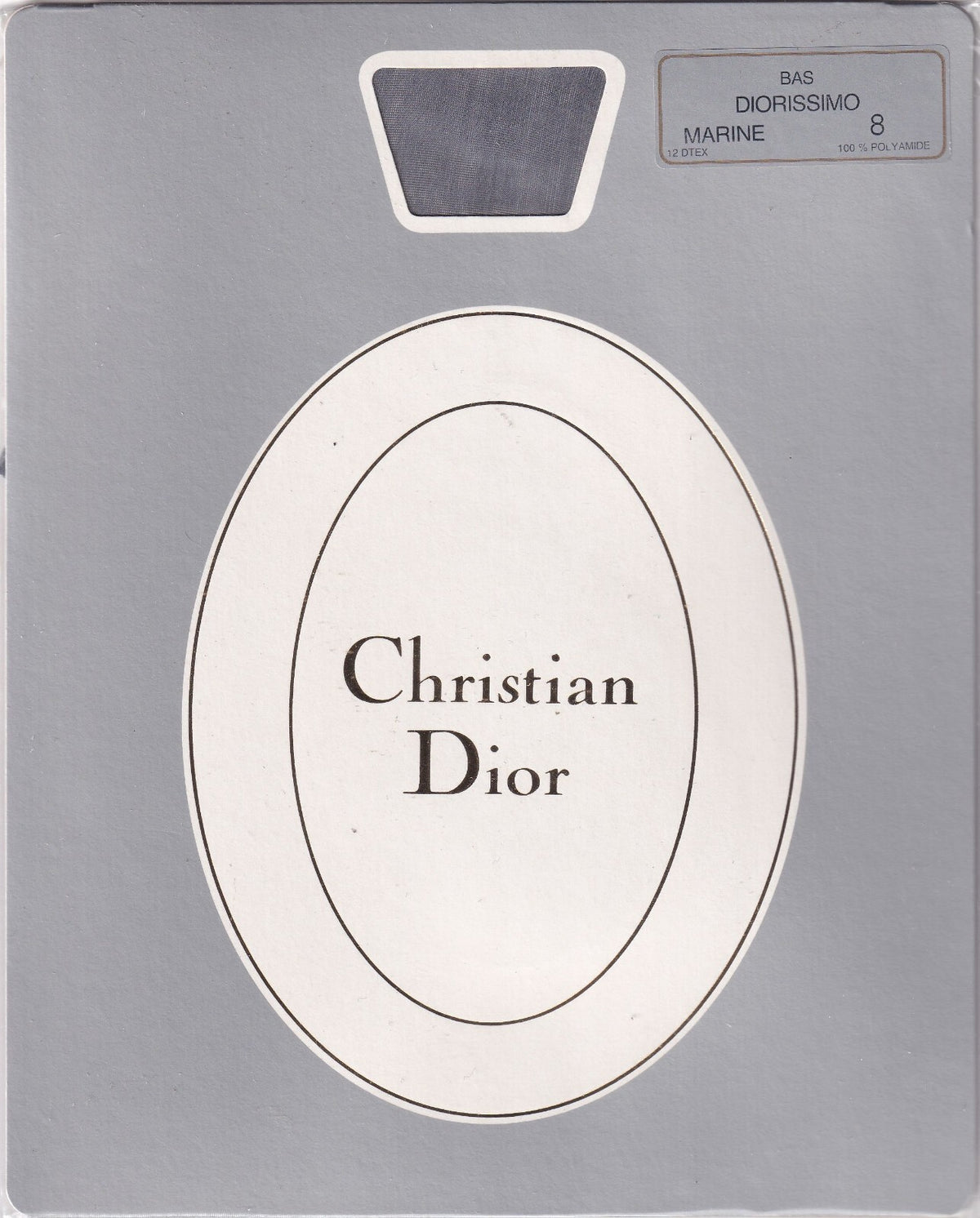 Bas DIOR DIORISSIMO 10 D 11 coloris 4 tailles. Ultra sheer stockings