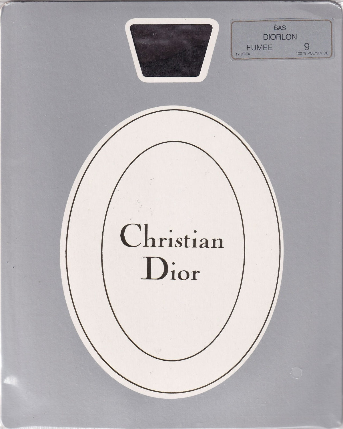 Bas DIOR DIORLON 15 D Ange, Fumée ou Noir. 3 tailles. Sheer stockings