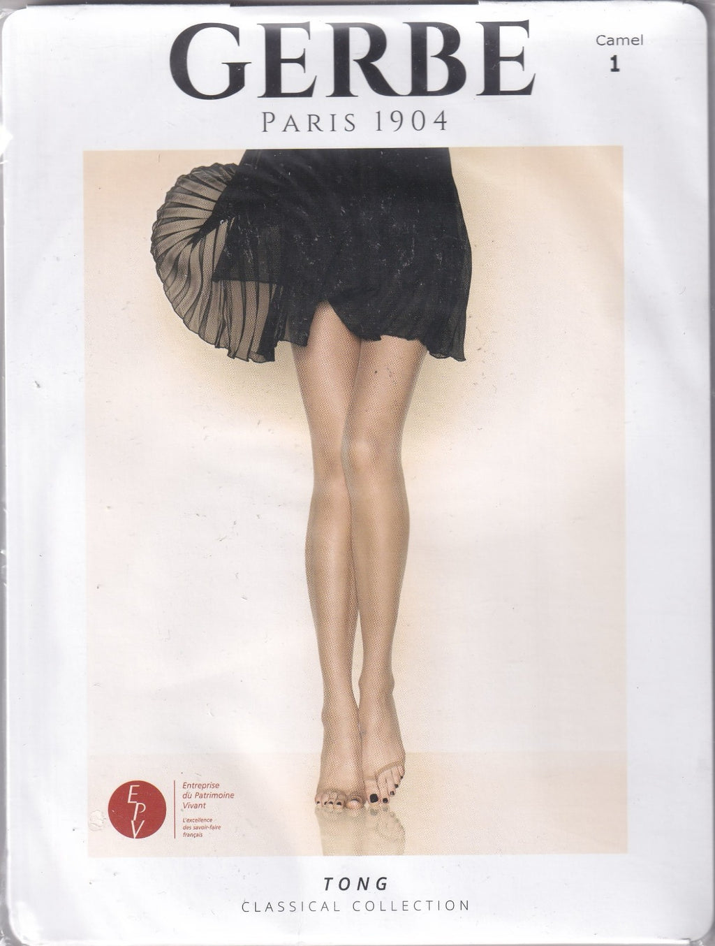 Collant GERBE TONG 15 D 3 coloris 5 tailles. Toeless tights