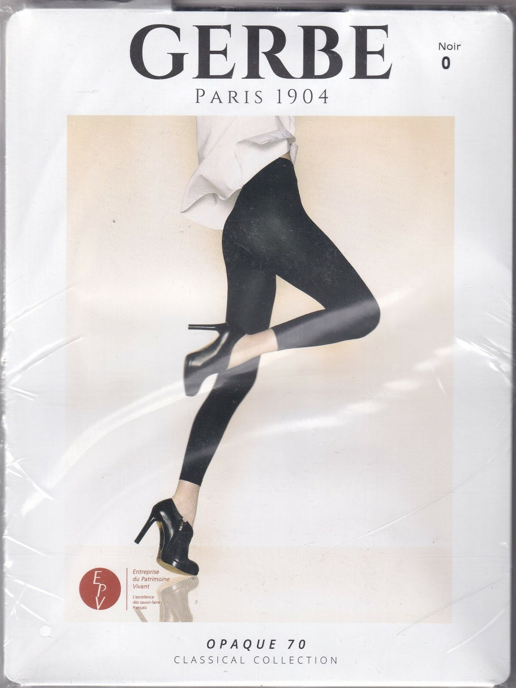 Legging GERBE OPAQUE 70 D Bleu Nuit ou Noir. 5 tailles.