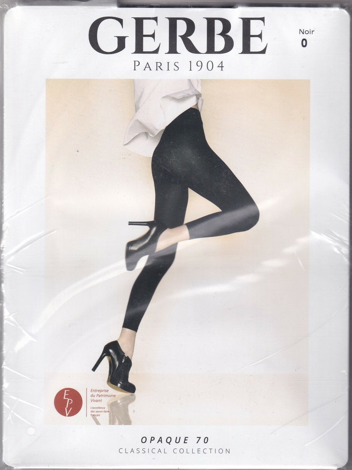 Legging GERBE OPAQUE 70 D Bleu Nuit ou Noir. 5 tailles.