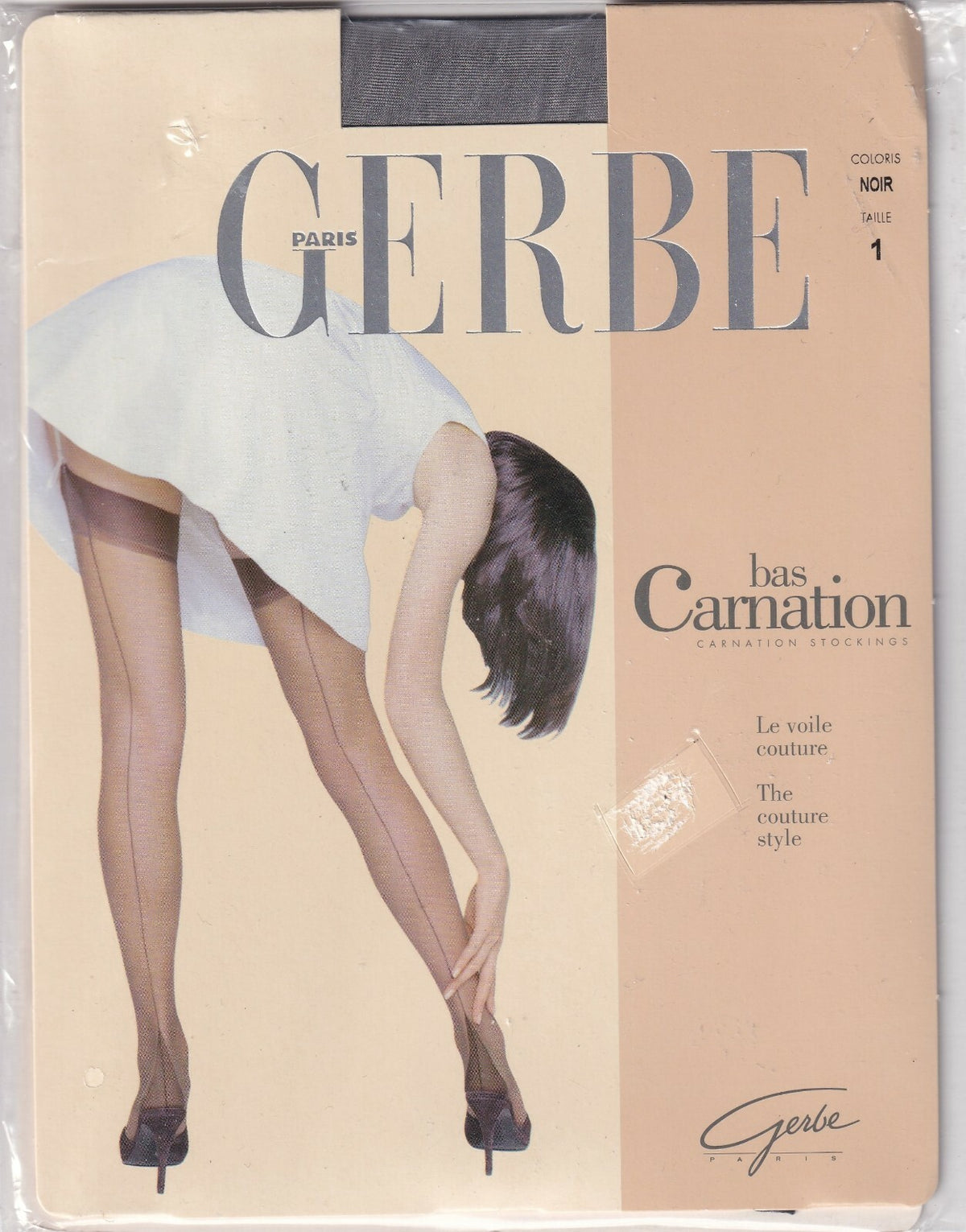 Bas couture GERBE CARNATION 11 D 3 coloris. Fully Fashioned Stockings