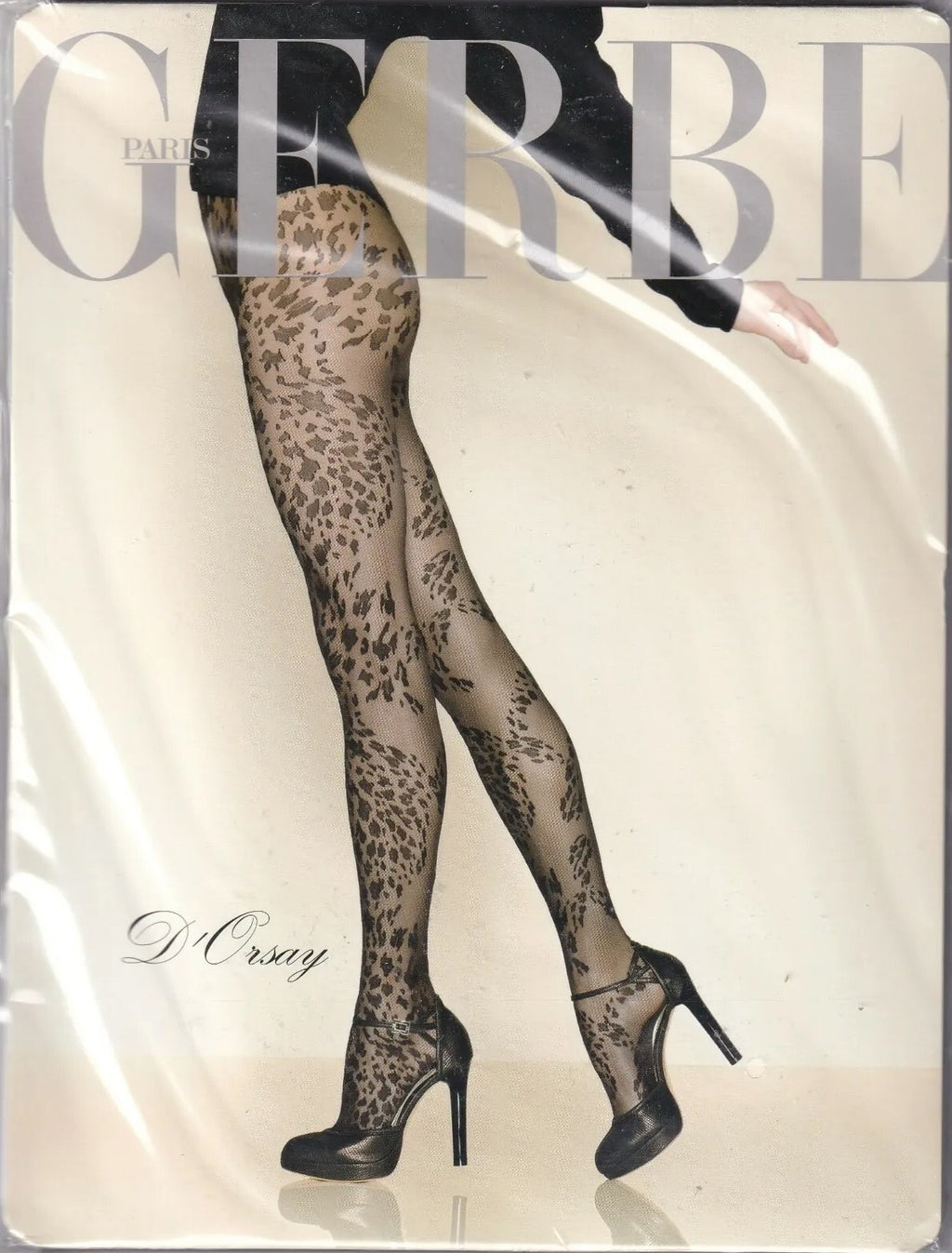 Collant GERBE D'ORSAY 3 coloris 5 tailles. Fauvist fashion tights