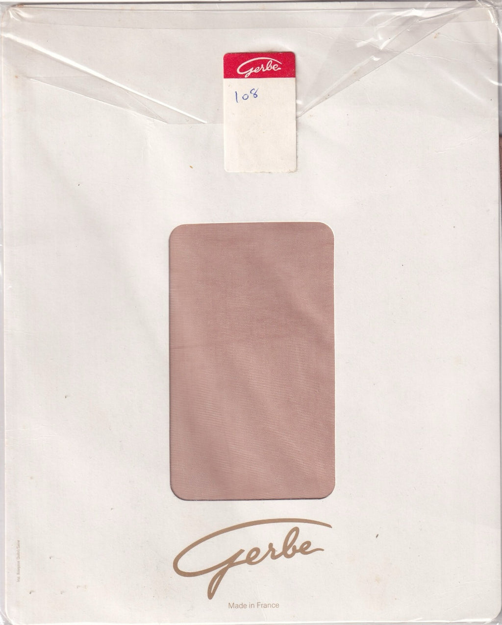Bas couture GERBE CARNATION 15 D 2 coloris. Fully Fashioned Stockings