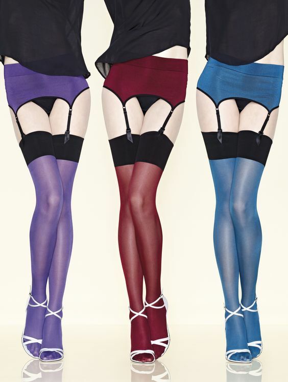 Bas GERBE SENSITIVE 30 D Couleur/revers Noir. 4 tailles. Stockings