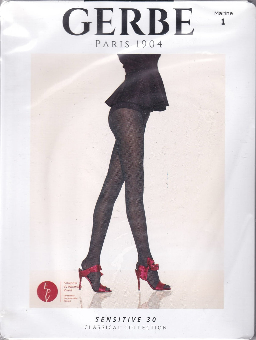 Collant GERBE SENSITIVE 30 D 2 coloris 3 tailles. Semi-opaque tights