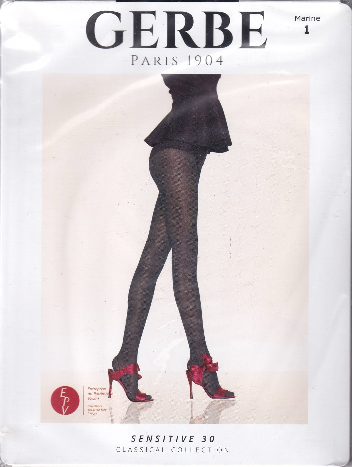 Collant GERBE SENSITIVE 30 D 2 coloris 3 tailles. Semi-opaque tights