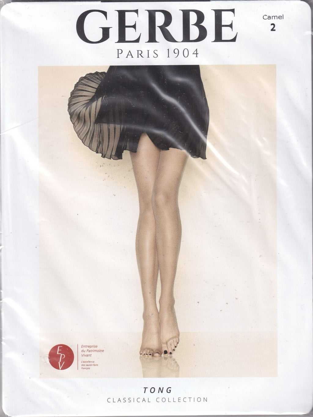 Collant GERBE TONG 15 D 3 coloris 5 tailles. Toeless tights