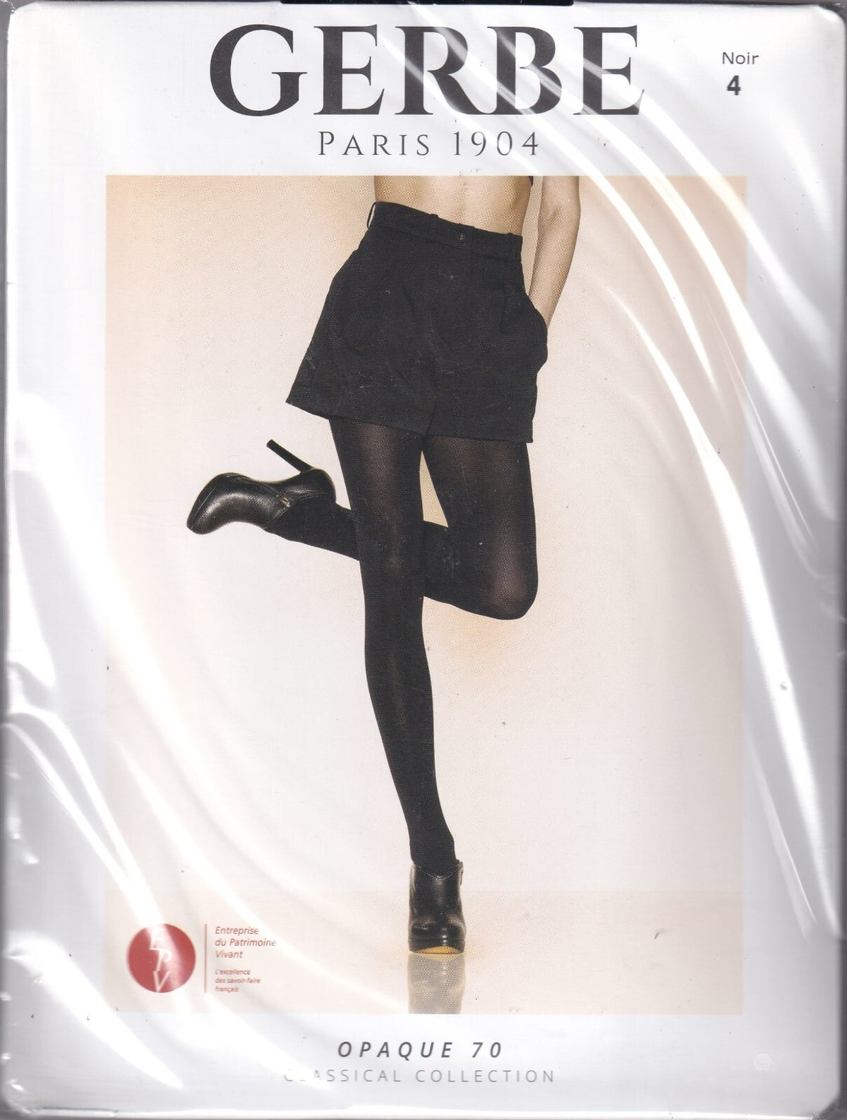 Collant GERBE OPAQUE 70 D 2 coloris 2 tailles. Tights