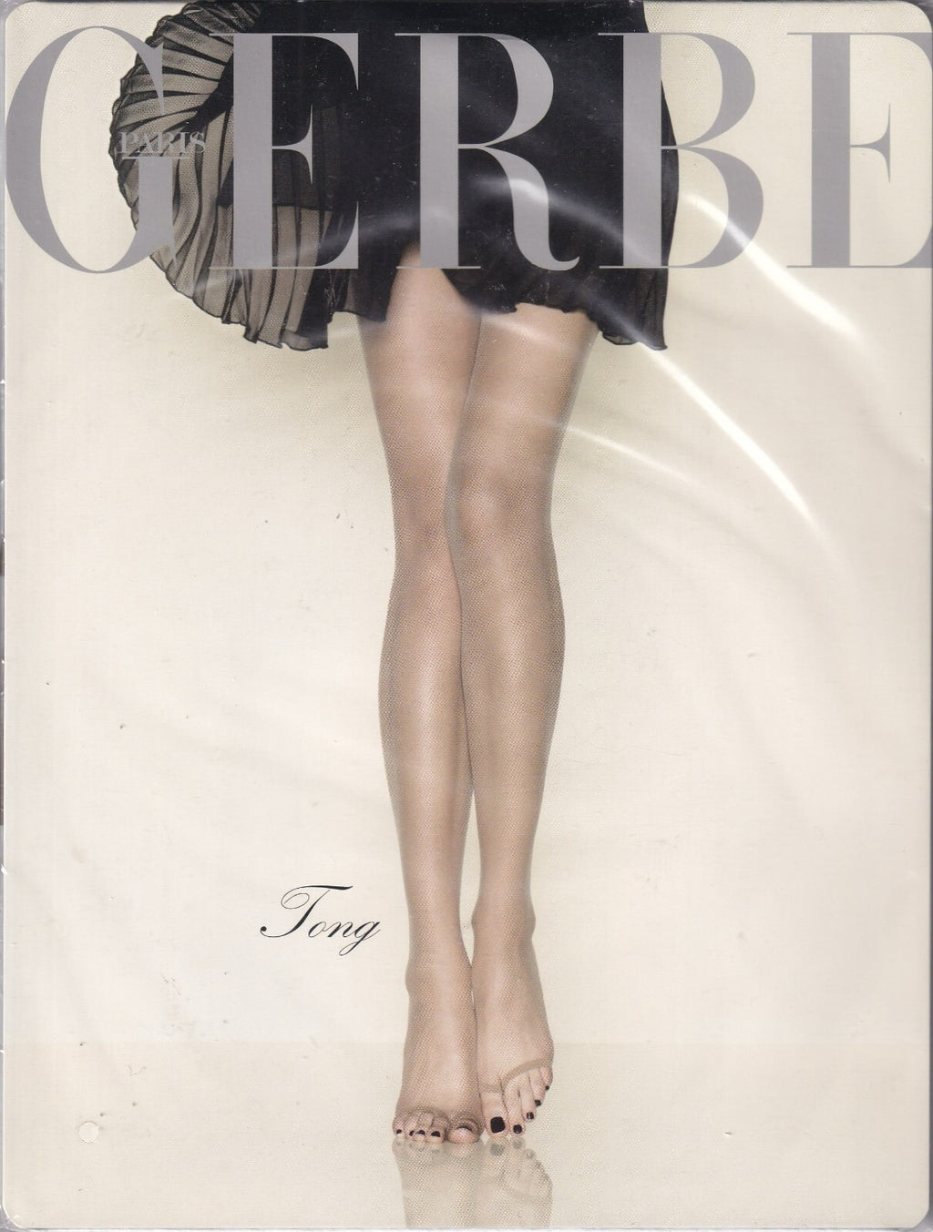 Collant GERBE TONG 15 D 3 coloris 5 tailles. Toeless tights