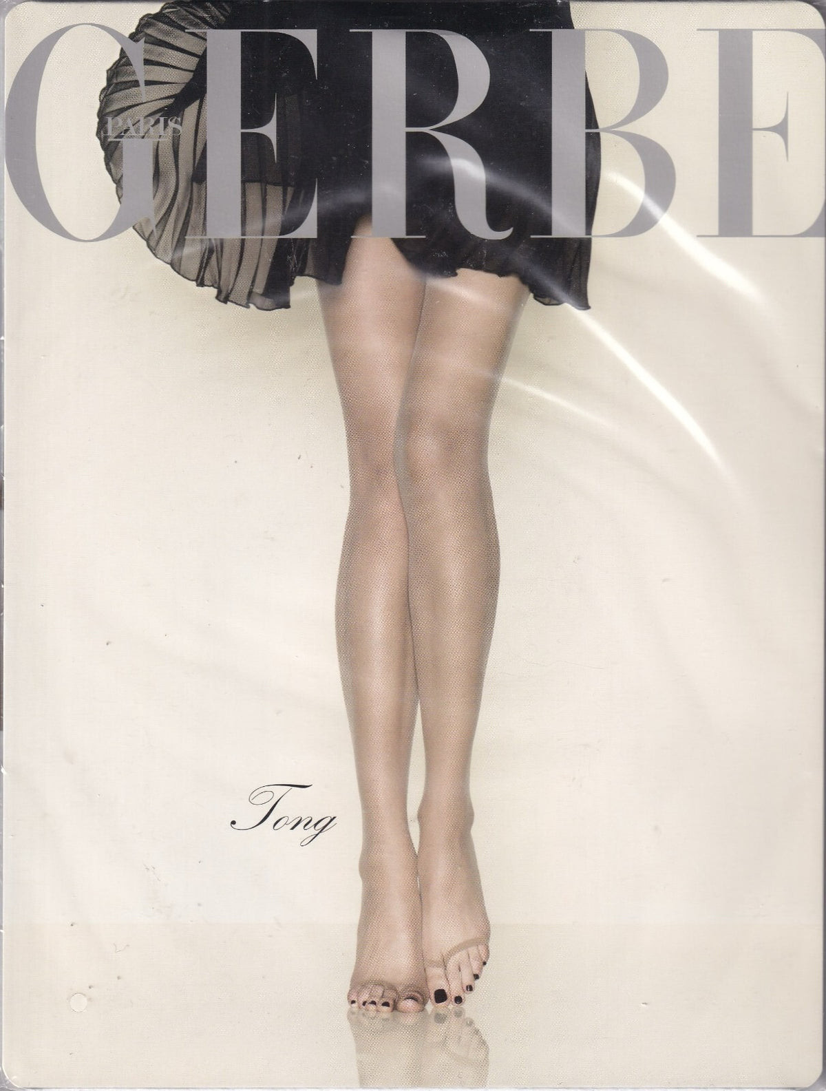 Collant GERBE TONG 15 D 3 coloris 5 tailles. Toeless tights